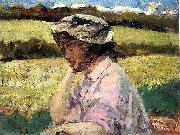 Beckwith James Carroll Lost in Thought Germany oil painting artist